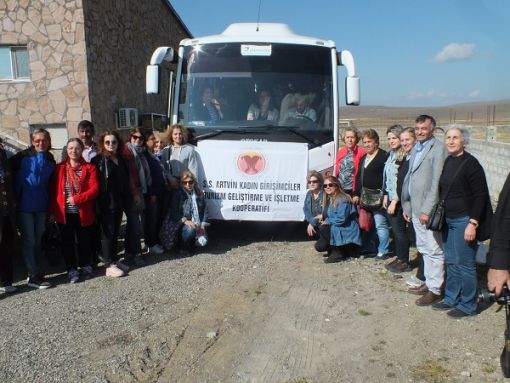  Artvinli girişimci kadınlar peynir gezisinde