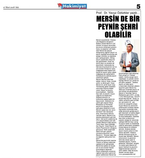  Mersin peynirleri