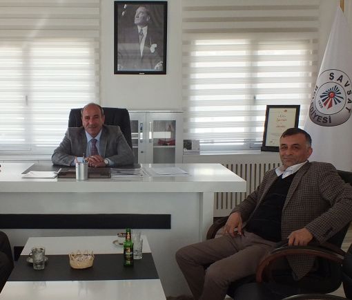 Belediye başkanı ile söyleşi Editör Yavuz ÖZTÜRKLER ile A.Sinan ÖZTÜRK söyleşide