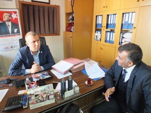Sinan Beşer- Malkara TO Genel Sekreteri- Prof.Dr.Yavuz ÖZTÜRKLER Sinan Beşer-Malkara TO Genel Sekreteri