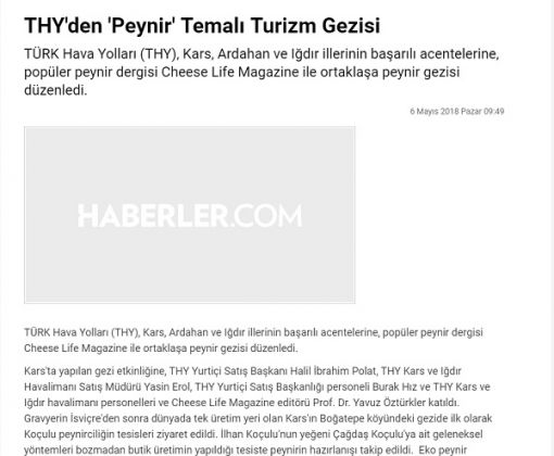  Thy-Cheeselife magazine işbirliği ile gezi